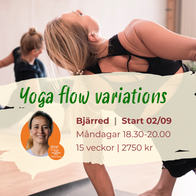 Yoga flow variations
